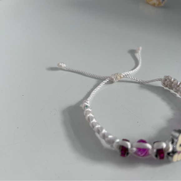 Hello Kitty bracelet 5”- 10” circumference handmade - Picture 6 of 6